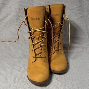 Timberland Women's Brown Combat Boots